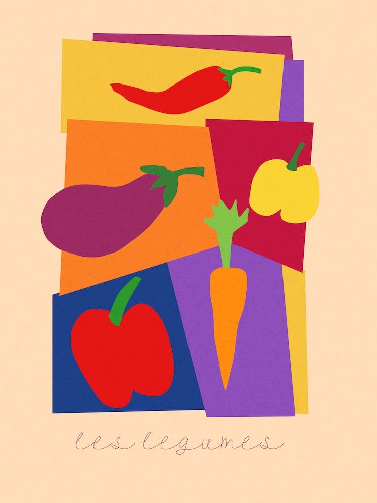 Matisse French Vegetable Cutout