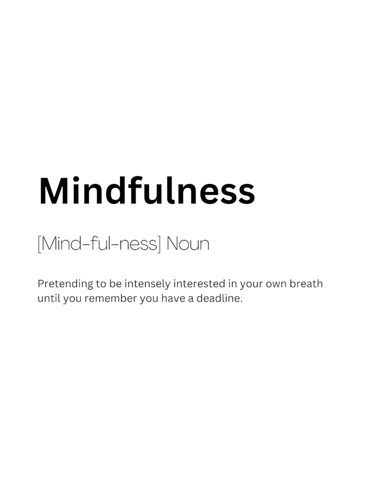 Mindfulness Definition Meaning
