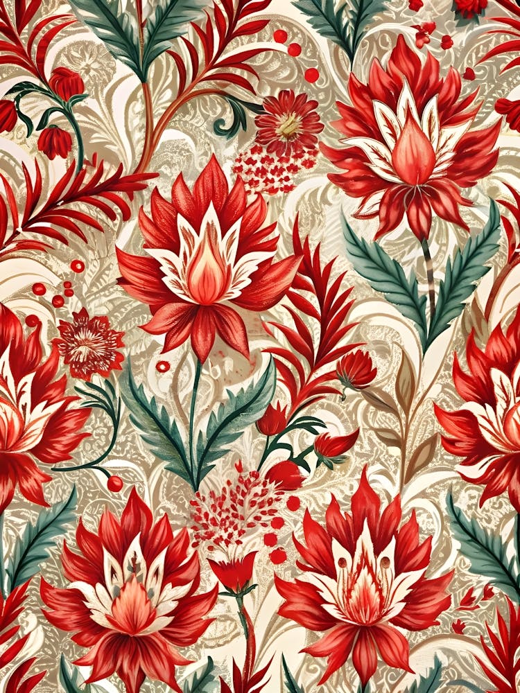 Floral Seamless Pattern 17