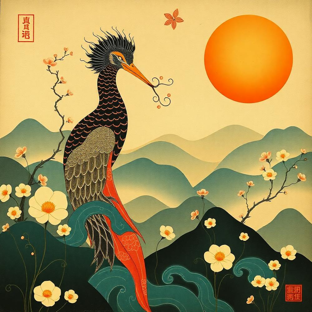 Chinese Heron