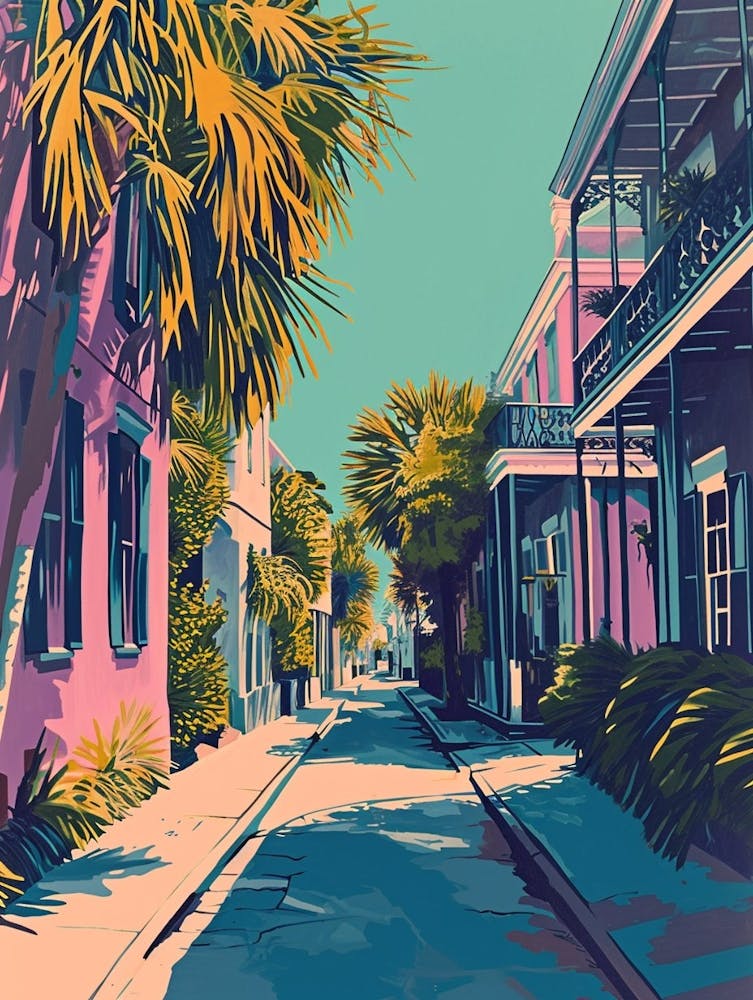 Garden District Retro Pop Art 3