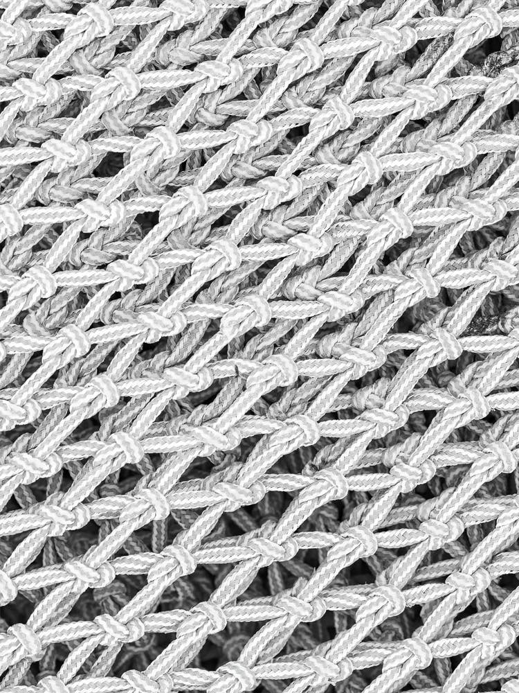 Close Up Of A Fishing Net