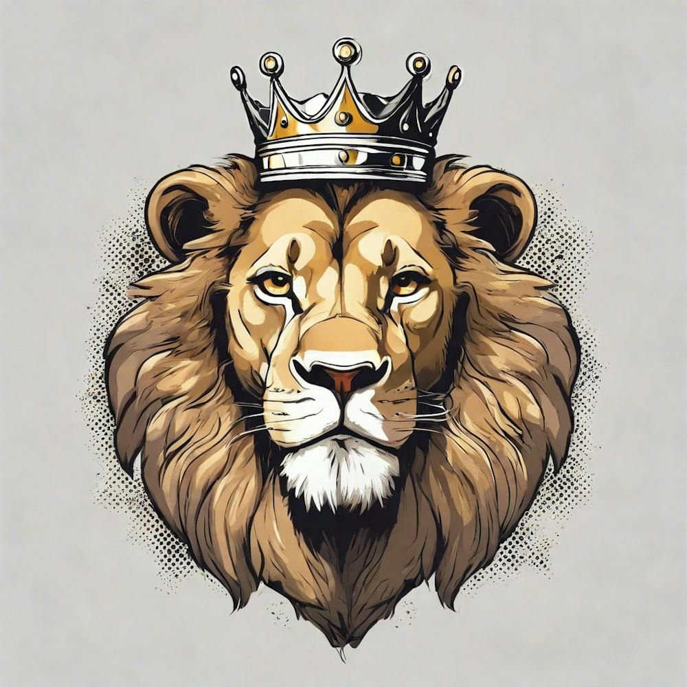 Lion With Crown 1
