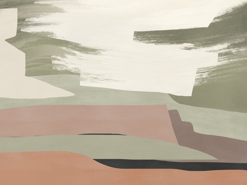 Abstrakte Landschaftsstudie