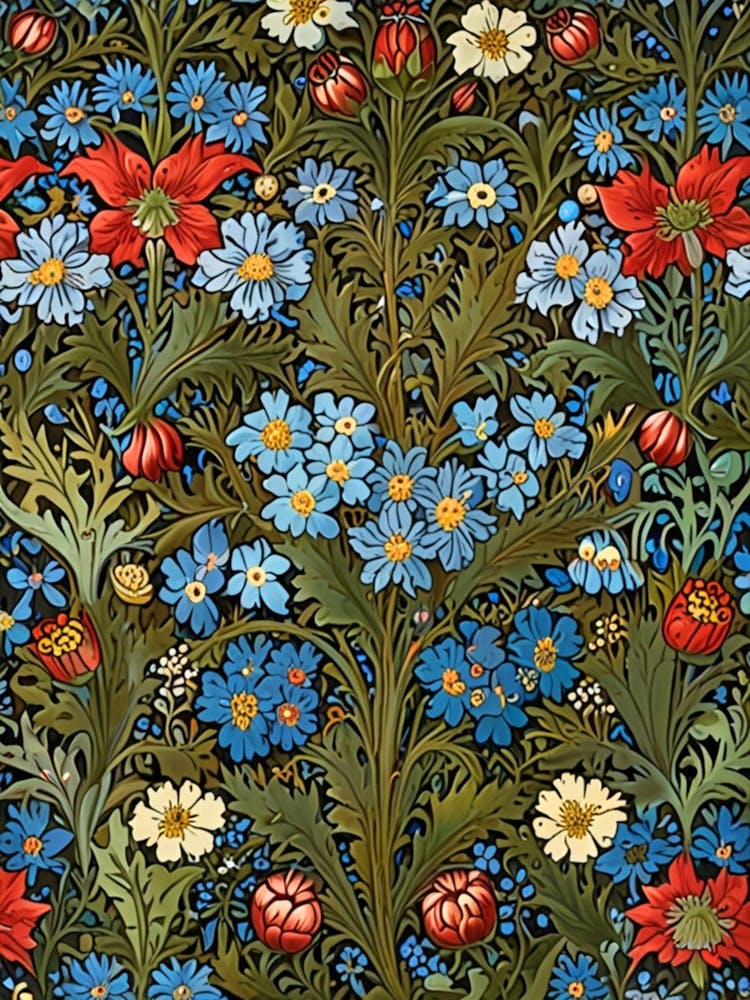 William Morris Flore Et Faune 21