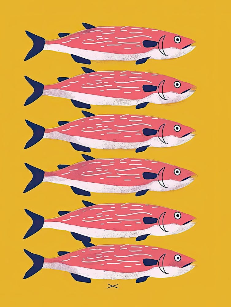 A Fisherman'S Dream Fish Poster