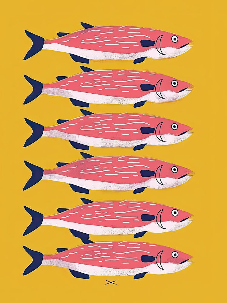 A Fisherman'S Dream Fish Poster