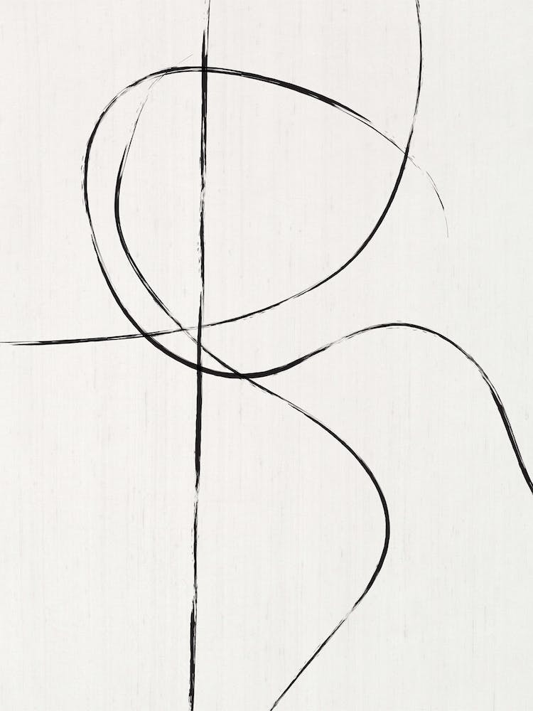 Minimalistische Linienkunst 2