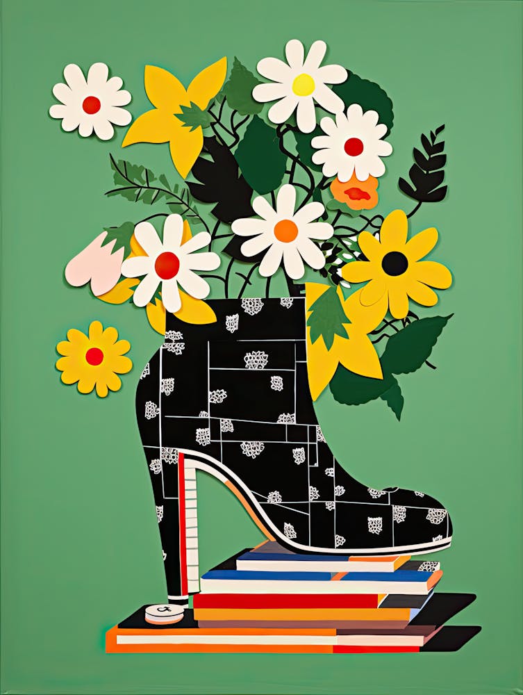 Botanic Beauty: Flower Decor on High Heels