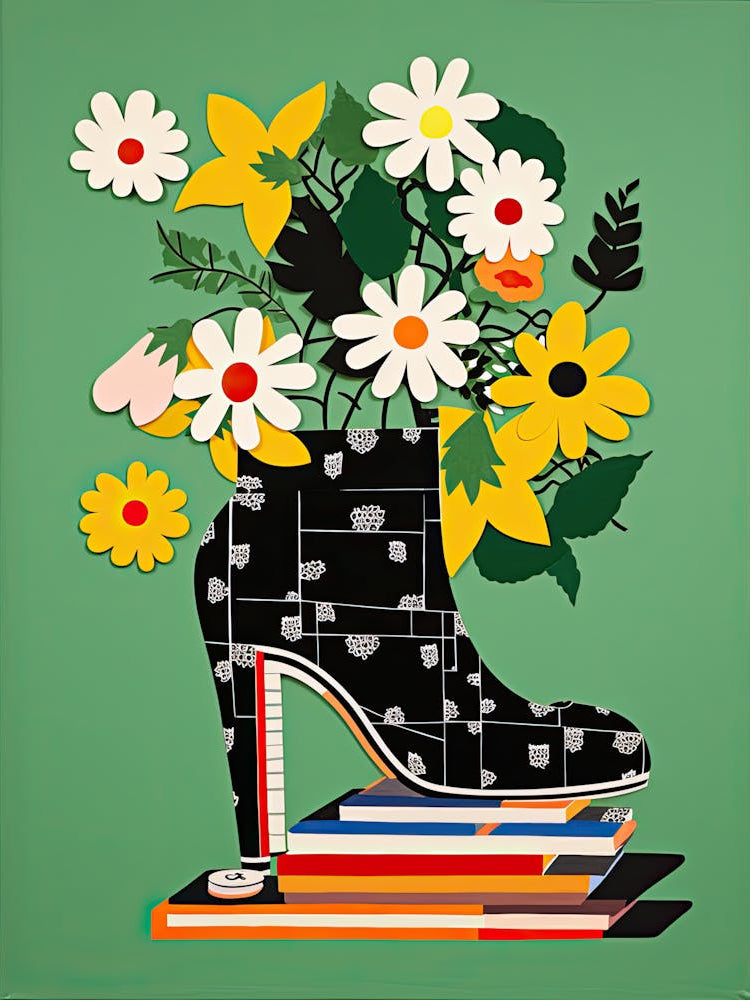 Botanic Beauty: Flower Decor on High Heels