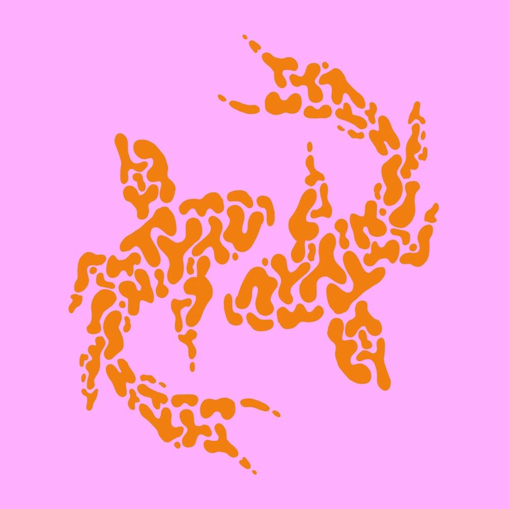 Swimming Fish Square