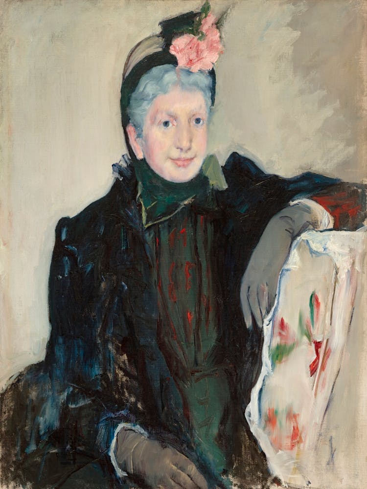 Portrait Of An Elderly Lady (1887), Mary Cassatt