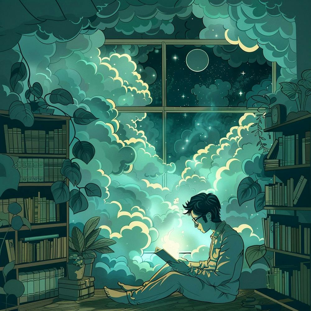 Reading In The Library