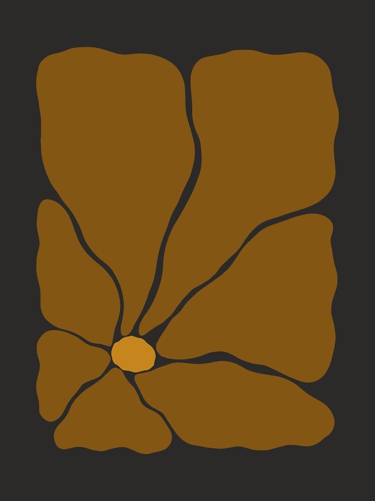 Autumn Flower 03 - Cinnamon