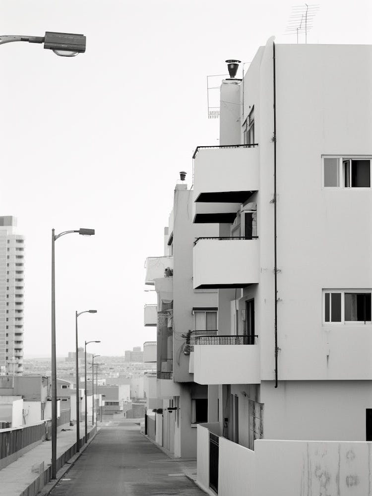 Alicante, Spain, Black And White Old Photo 3