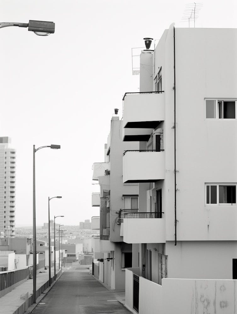 Alicante, Spain, Black And White Old Photo 3