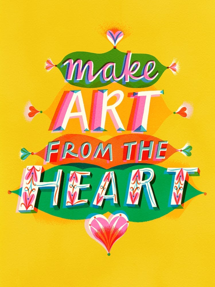Make Art From The Heart 1