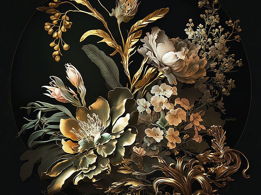 Flowers In A Vase Elegant