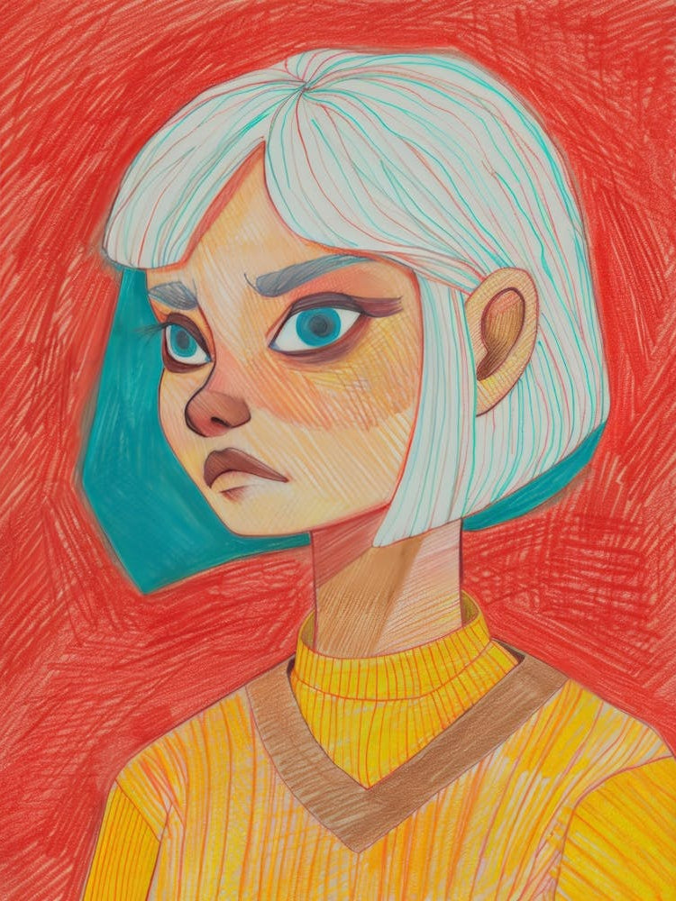 Girl With Blue Eyes 8