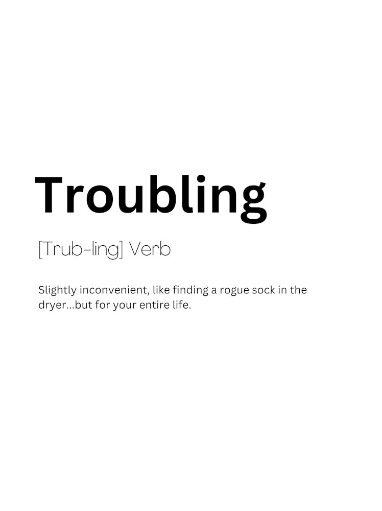 Troubling Definition Meaning