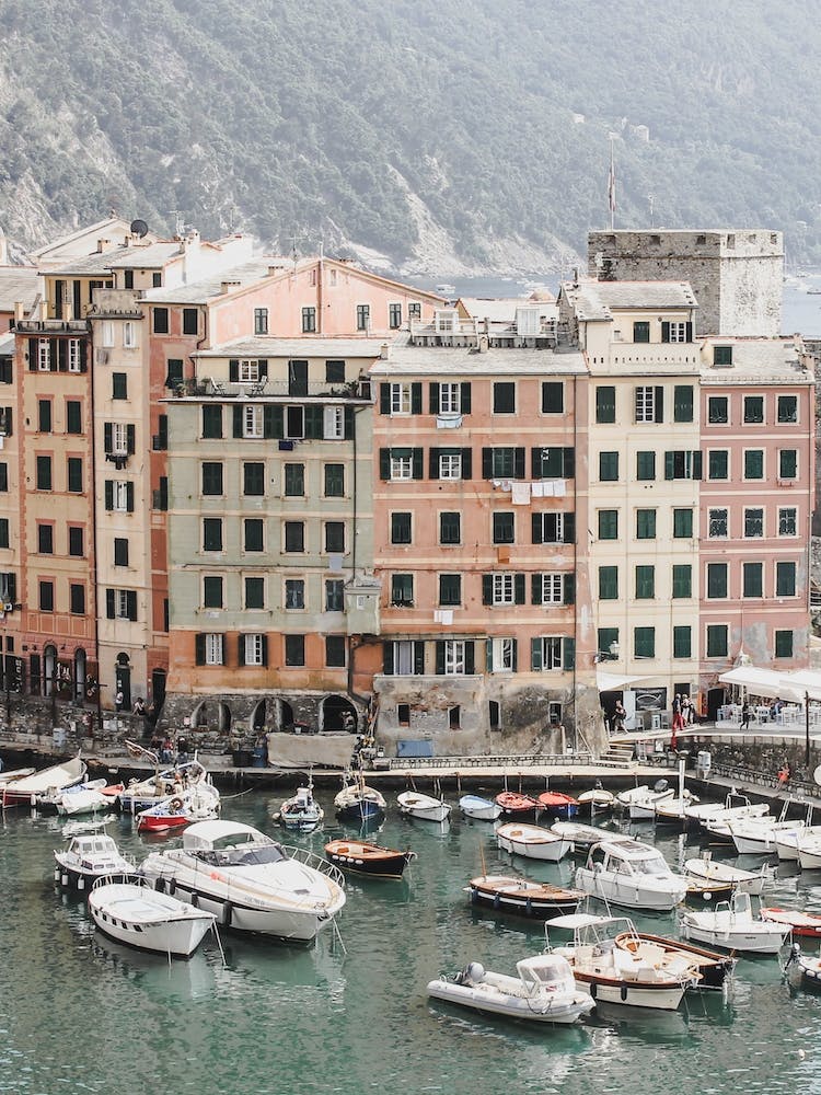 Fishing Village In Italy