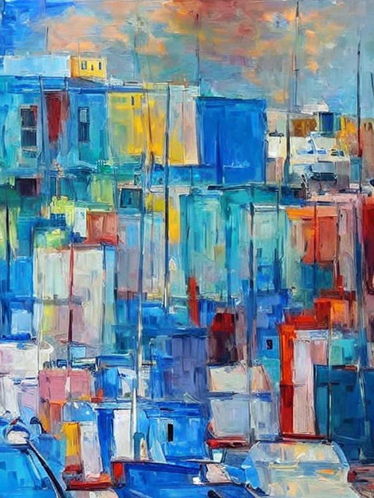 Port Of Beirut Lebanon Abstract Block 1 harbour