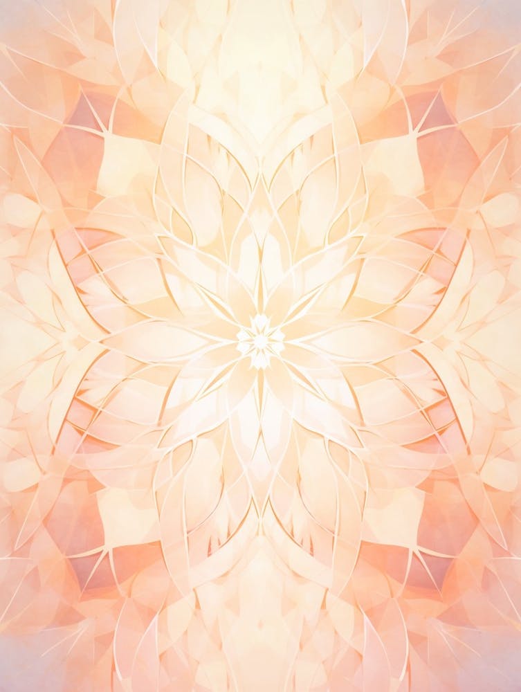 Celestial Abstract Geometric Illustration 1