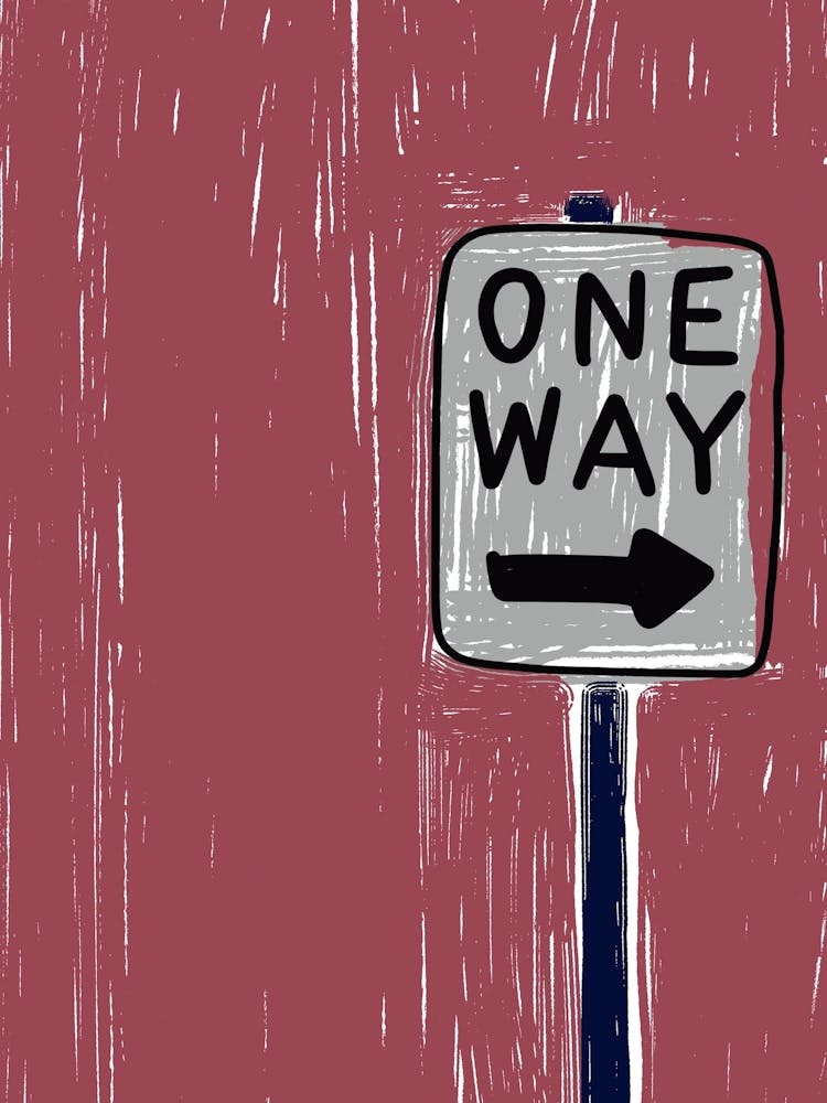 One Way Sign