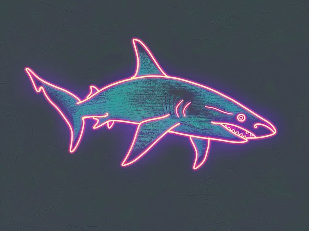 Neon Pink Nurse Shark 2