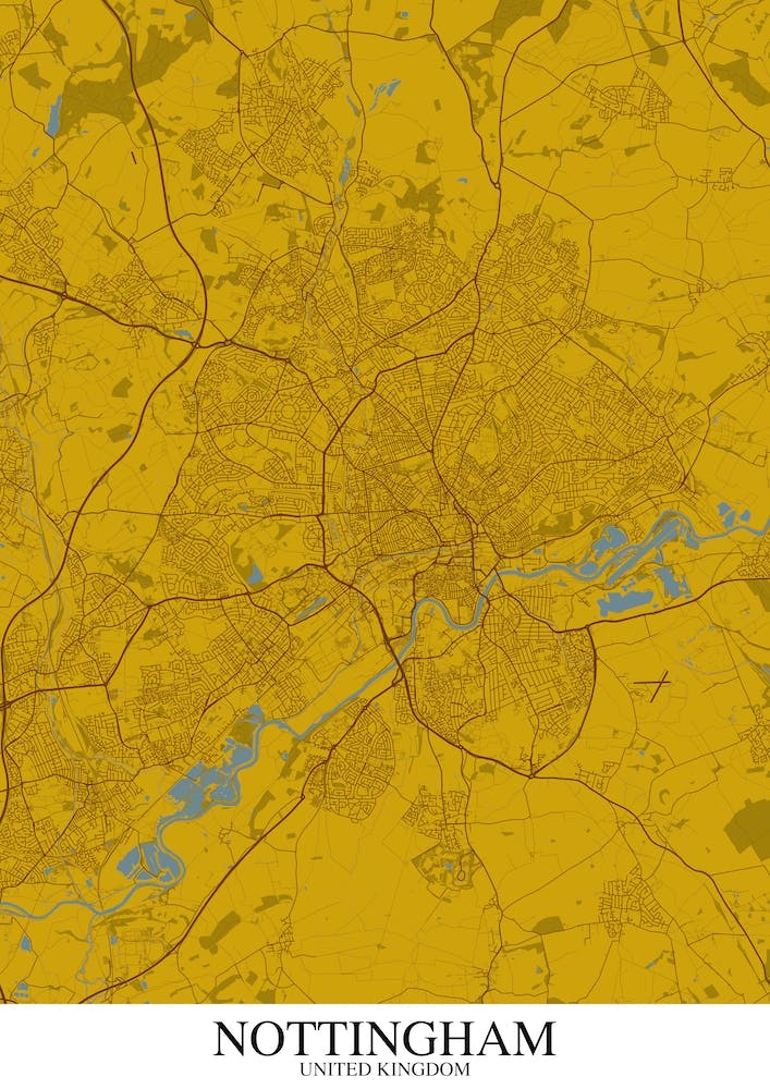 Nottingham Yellow Blue