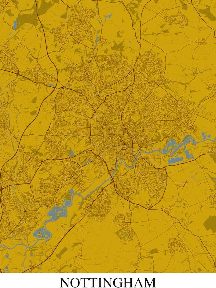 Nottingham Yellow Blue