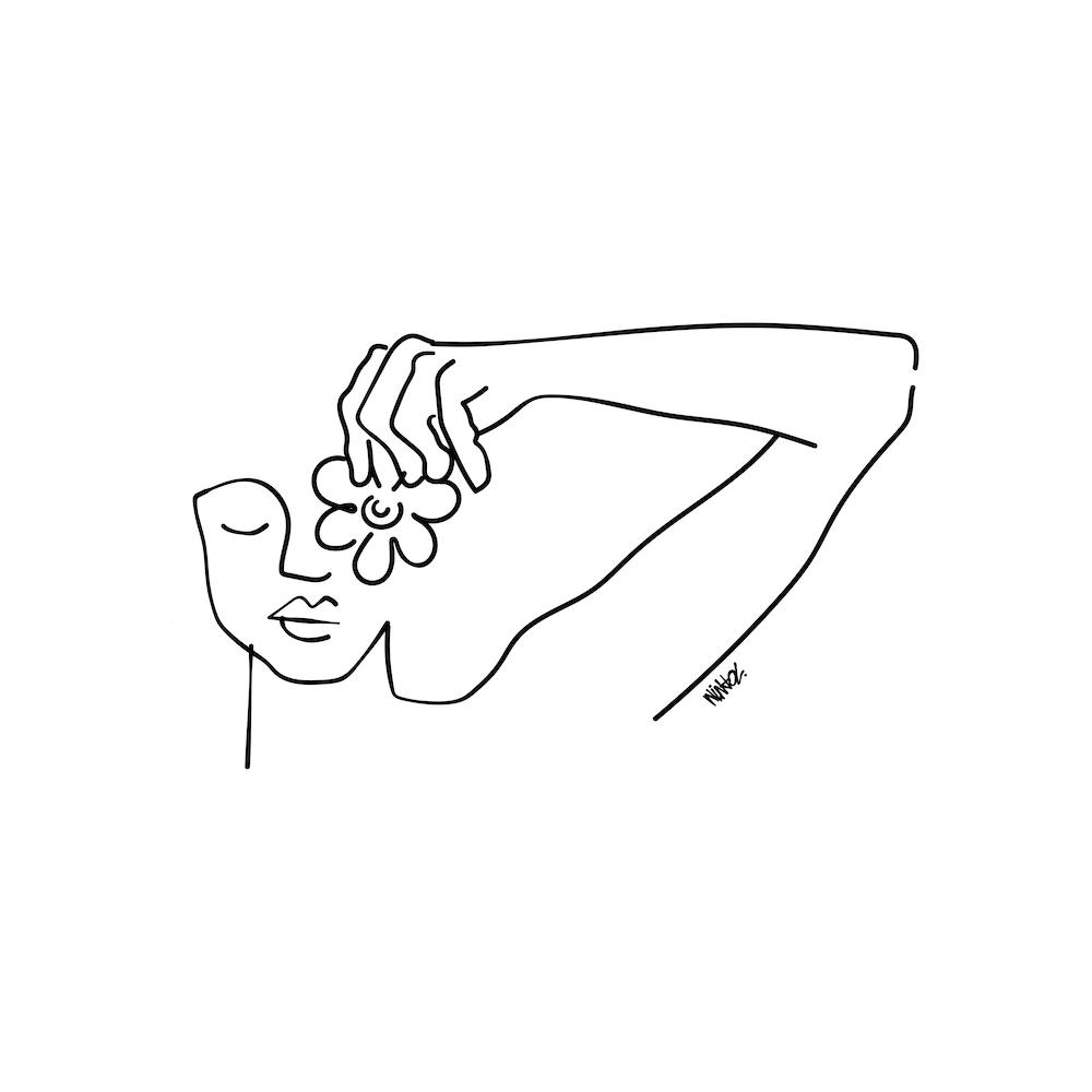 I See Flowers Square