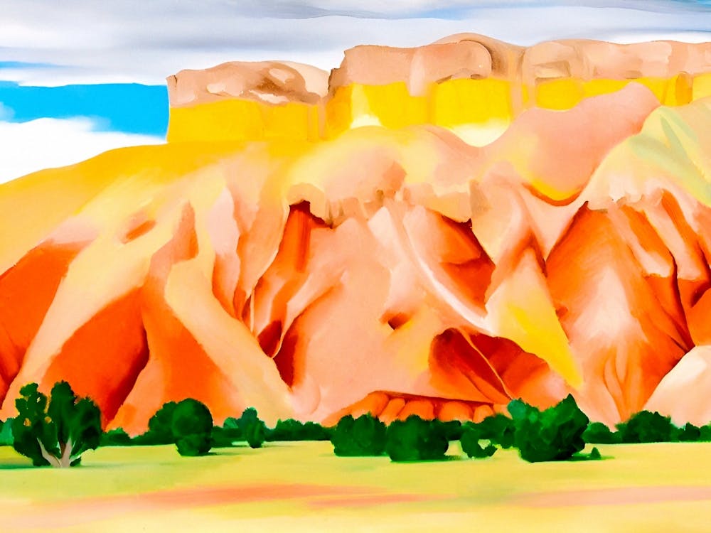 Georgia O'Keeffe - My Backyard, 1937