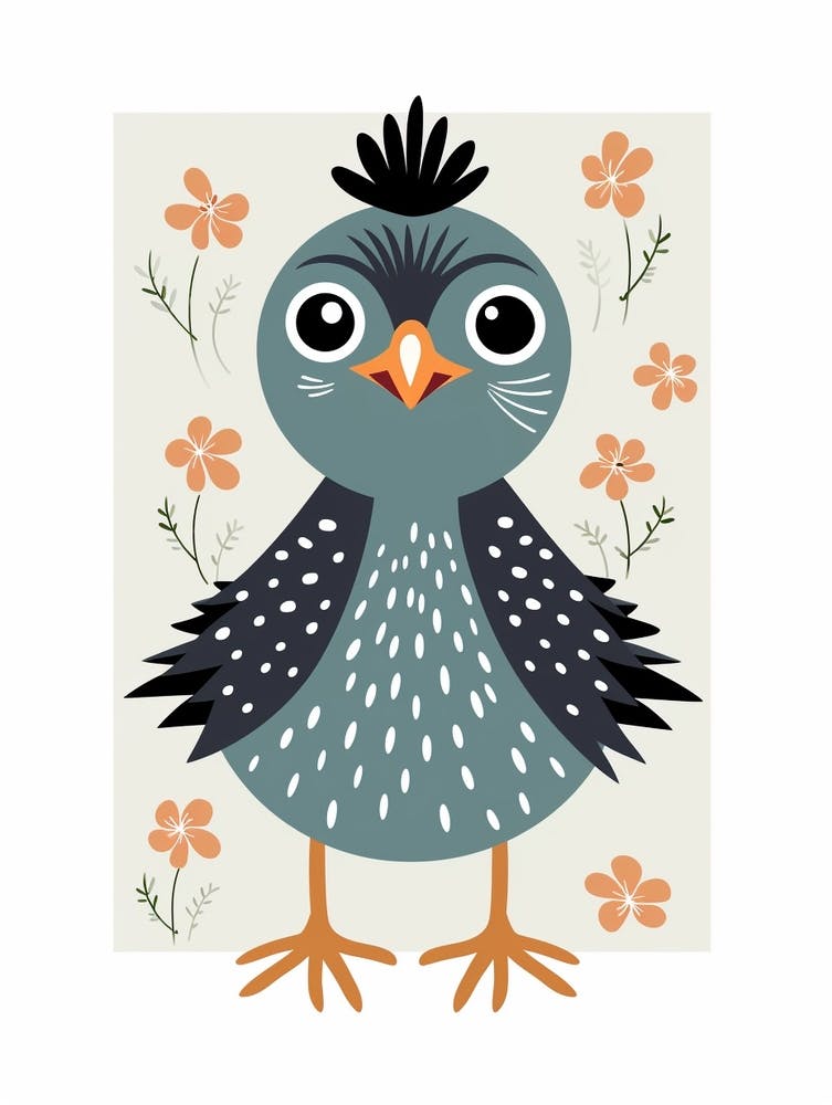 Baby Animal Illustration  Bird 9