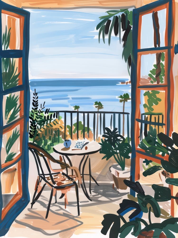 Travel Poster Happy Places Malibu 3