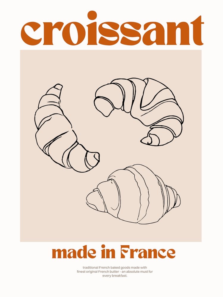 Croissants Made In France