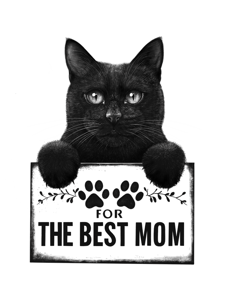 Black Cat For The Best Mom
