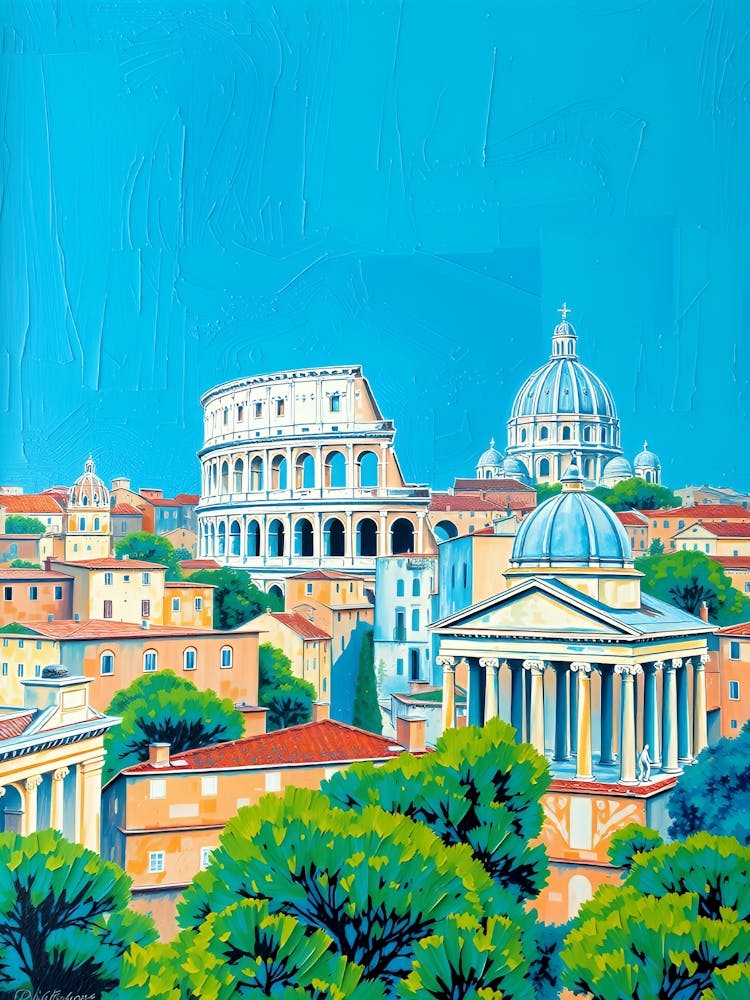 View Of Rome