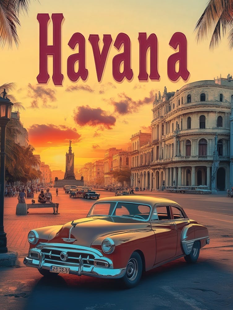 Aihrgdesign A Mid Century Modern Travel Poster For Havana Sho 6faf66c2 C2ac 4388 99d0 9f1727f040ab 0