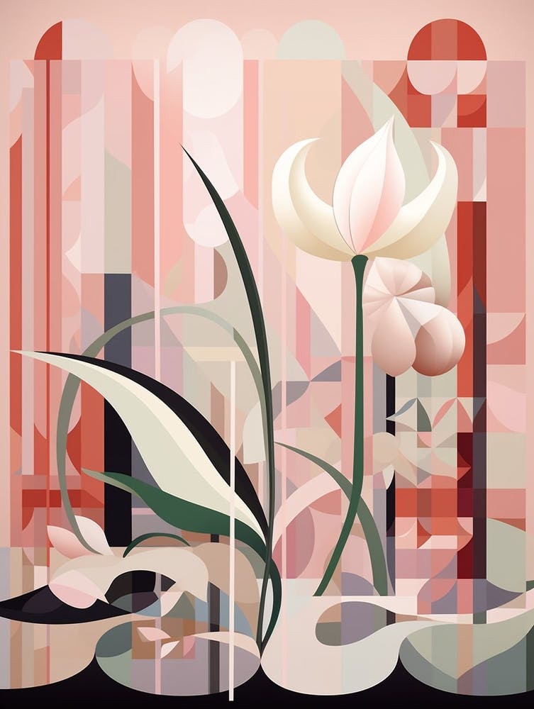 Abstract Geometric Botanical 5