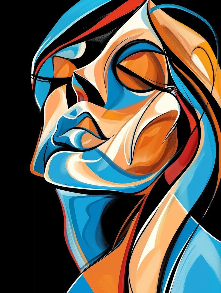 Abstract Of A Woman 65