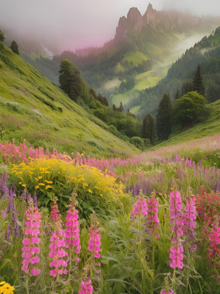 Wildflowers In The Mountains 5