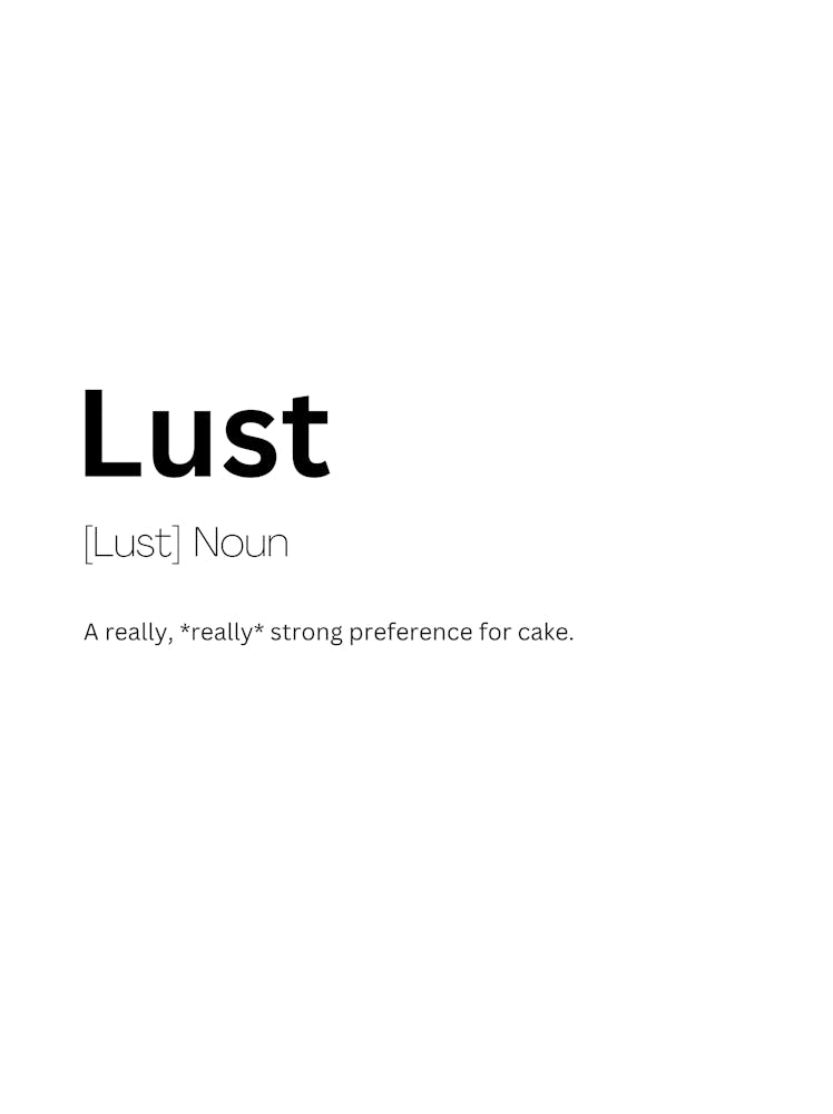Lust Definition Meaning
