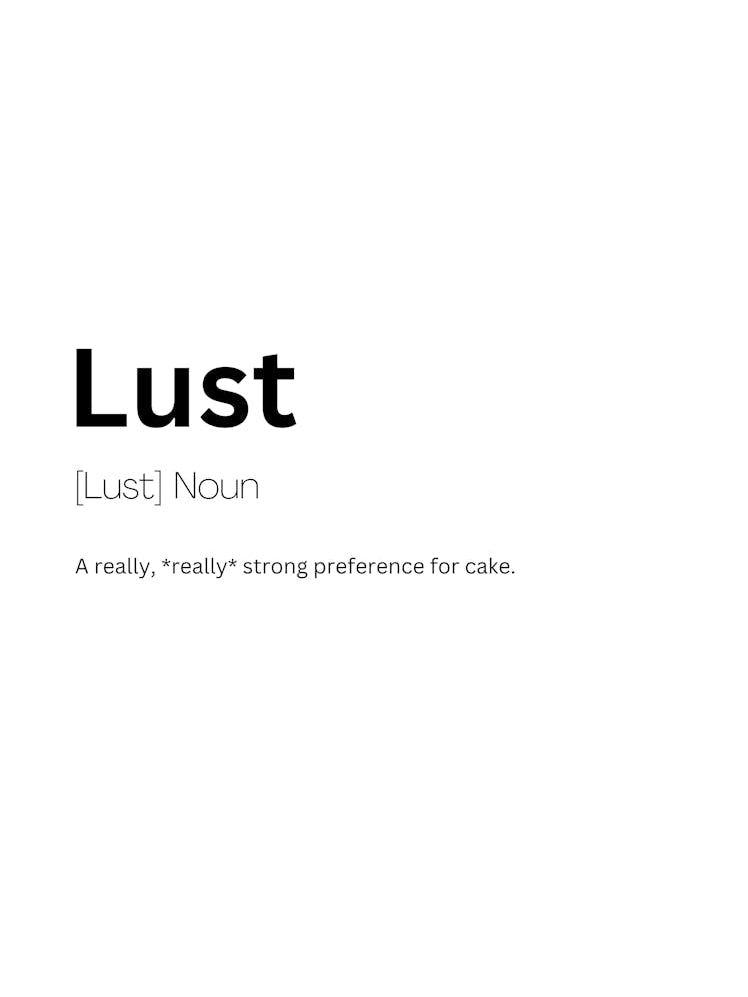 Lust Definition Meaning