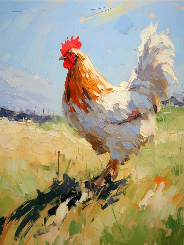Bird Painting Chicken 1
