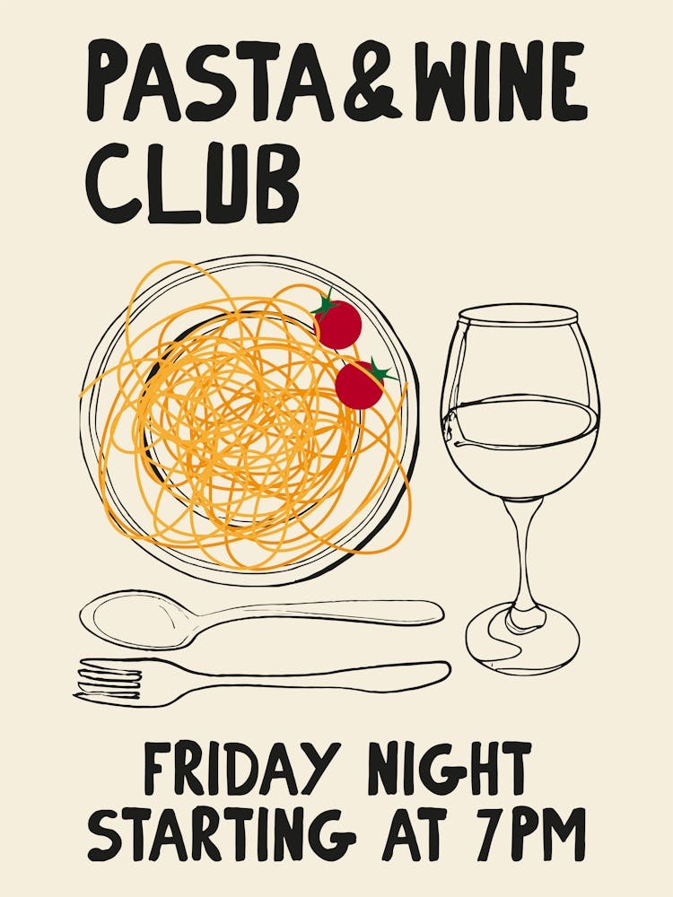 Pasta And Wine Club