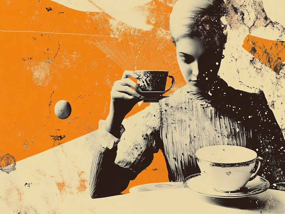 Woman Drinking Tea