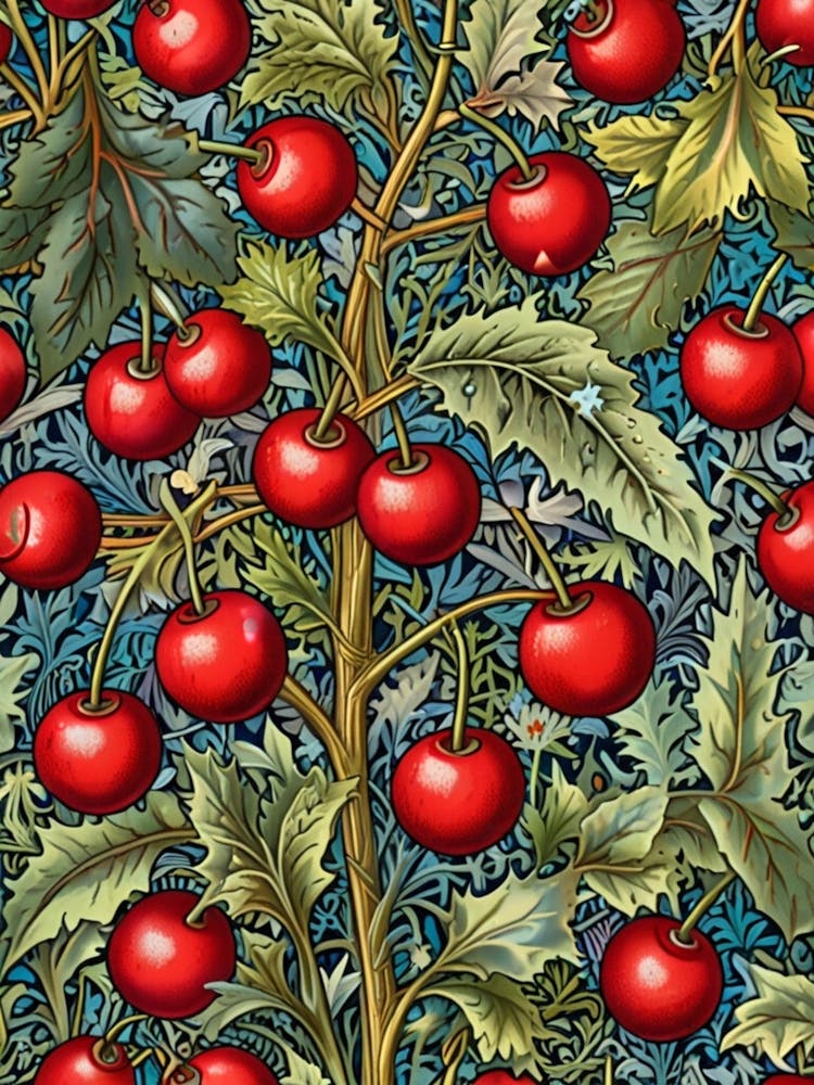 William Morris Cherry Blossoms 6