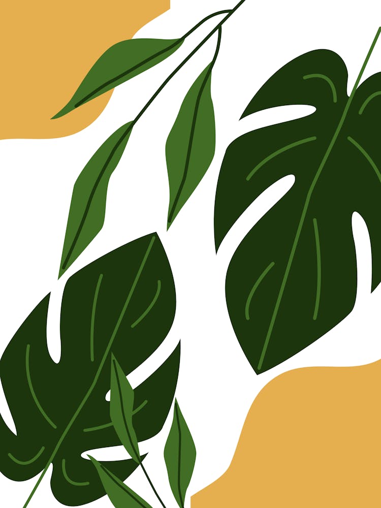 Tropical Leaves 4