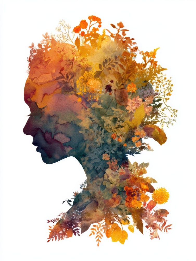 Silhouette Of A Woman 116